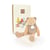 Doudou Ours marron avec mouchoir - Sweety - 25 cm