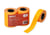 Étiquettes rectangles 21 x 12 mm orange adhésif permanent 6 u.