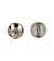 Bouton métal ancre argent