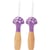 Corde à sauter mauve à pois - Vilac