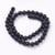 Fil de 36 perles ronde pierre naturelle fabrication bijoux ONYX NOIR 10 MM