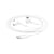 Mayaxess Écouteurs Filaires USB-C pour iPhone 16 avec Microphone intégré Blanc