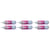Lot de 6 Mini Correcteur Liquide PENTEL - 4,2 ml - Rose