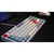 Clavier de gaming mécanique - CHERRY - XTRFY K4V2 RGB TKL RETRO - Éclairage RGB - Noir - MX2A Red