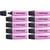 Lot de 10 surligneurs - STABILO - BOSS ORIGINAL Pastel - Mauve givré