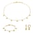 Collier, bracelet et boucles d'oreilles Gemia en pierres Péridot - Sloya