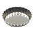 Moule à tartelette cannelé - fer blanc - fond fixe - Ø100/85 mm h18 mm