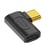 Adaptateur USB C Mâle vers Femelle Coudé Latéral 240W Synchro 40Gbps Vidéo 8K