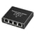 LinQ Switch Ethernet avec 1 Entrée RJ45 vers 4 Sorties RJ45 Vitesse 1Gbps Noir