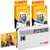 KODAK Pack Mini Imprimante P210 Retro 2 + Cartouche et papier pour 60 photos - Imprimante Connectée Bluetooth - Photos format CB 5,3 x 8,6 cm - Batterie Lithium - Sublimation Thermique 4Pass