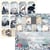 Pochette de 12 feuilles recto verso Mysterious winter CRAFT AND YOU DESIGN