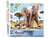 Peinture par Numéro Figured'Art - Amis Eléphant & Girafe - Kit de Loisir Créatif DIY Numéro d'Art Complet - 40x50cm sans châssis en bois