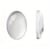 6 cabochons transparents ovale en verre 40 x 30 mm