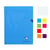 Lot de 8 cahiers - 24x32(cm) - Grands carreaux - 96 pages - couverture en polypro - sans spirale - Clairefontaine - Mimesys