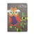 Housse Protection Tablette 7 Pouces Support Horizontal Motif Chouette Et Rayures YONIS