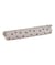 Trousse à aiguilles à tricoter (11 x 46 x 7 cm) – Motif Abeille – Hobby Gift Ecru