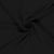 Tissu Crêpe stretch uni Noir