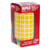 Apli Agipa - Gommettes rouleau Carré 10x10 mm Jaune x 6 372