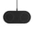 Double Station de Charge Sans Fil 10W Charge Rapide LED Belkin Boost Charge Noir
