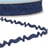Bobine 25m serpentine asymétrique 8mm Bleu marine