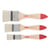 Pinceaux - Plats - Spalters - Acrylique et huile - Fibres naturelles - 3 tailles