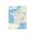 Carte murale - La France routière - Routes de France - 66x84,5cm - A suspendre