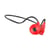Casque Audio Bluetooth 5.0 Réduction De Bruit Conduction Osseuse Rose IPX5 Rouge YONIS