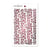 Pochoir plastique souple réutilisable 24 x 14.5 cm Ciao Bella PISA 24