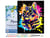 Peinture par Numéro Figured'Art avec Cadre - Chat Splash Pop Art - Kit de Loisir Créatif DIY Numéro d'Art Complet - 40x50cm toile tendue sur châssis