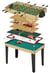 Table de jeux 10 en 1 - Baby-Foot - Billard - Ping Pong - Hockey - Bowling - Cartes - Structure Bois - Accessoires Inclus