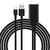 Avizar Adaptateur Réseau micro-USB vers Ethernet RJ45 Universel Vitesse 100Mbps Noir
