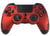 Steelplay Slimpack - Manette sans Fil 2,4 GHz, Compatible PS4/PS3/PC, Double Retour de Vibration, 4 palettes arrière programmables, Ergonomique et Confortable - Rouge