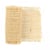 RUBAN TOILE NATURELLE - 10.2 CM X 1 M