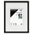 Cadre photo Wild noir 50x70 cm avec passe-partout 30x40 cm