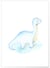 Affiche Enfant Diplodocus | A3 : 29,7x42cm