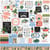 Feuille de stickers 30cm x 30cm Plant lady Carta bella