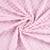 Tissu Doudou Ultra doux Coeurs uni coeurs sur fond Rose