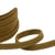 Bobine 20m double cordon fils 10mm beige/marron clair