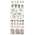 LOT STICKERS CYGNE 31 PIECES 25