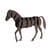 Maquette 3D en papier cheval - Fridolin