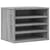Organisateur armoire de bureau sonoma 36 x 26 x 29,5 cm gris