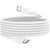 Belkin Câble USB-C vers USB-C 100W Nylon Tressé 2 mètres Blanc