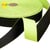 Bobine 20m sangle bicolore réversible 38mm vert fluo/noir