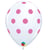 25 Ballons à Pois Rose