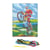 Kit complet canevas 15 x 20 cm motif moto cross