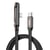 Avizar Câble USB-C vers USB-C Power Delivery 240W Conception Coudé 1.5m Noir