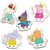 5 puzzles progressifs peppa pig et ses amis 3 - 5 pieces - educa - 15622