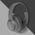 Casque Audio Bluetooth Sans Fil Réduction De Bruit 49h Autonomie Couleur Abricot Gris YONIS