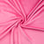 Tissu Doudou Lisse Ultra doux uni Rose fuchsia