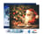 Diamond Painting Broderie Diamant Figured’Art 40x50cm toile tendue sur châssis en bois - diamants carrés - Soirée du Père Noël Joyeux